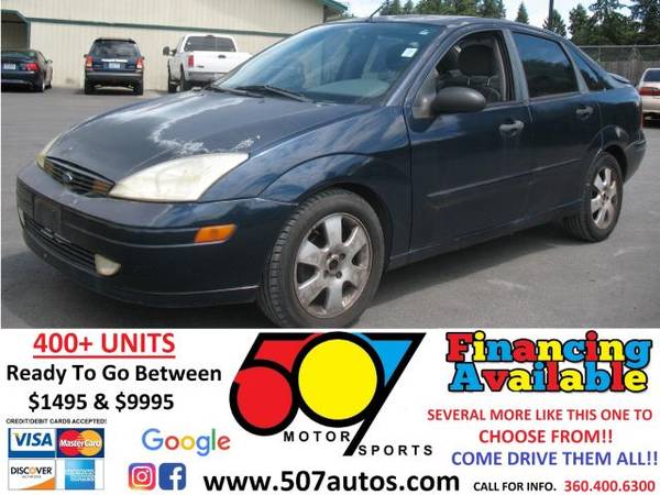 2002 Ford Focus 4dr Sdn ZTS - cars & trucks - by dealer - vehicle... for sale in Roy, WA – photo 2