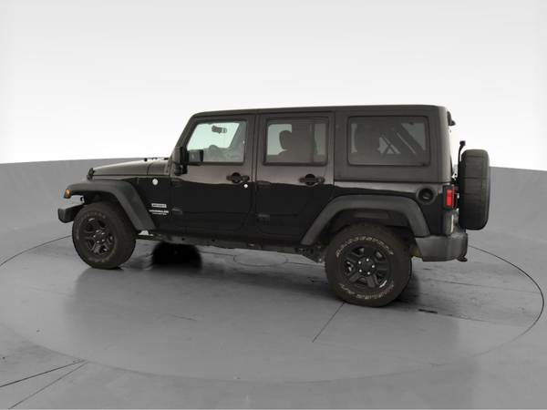 2017 Jeep Wrangler Unlimited Sport S Sport Utility 4D suv Black for sale in Colorado Springs, CO – photo 6