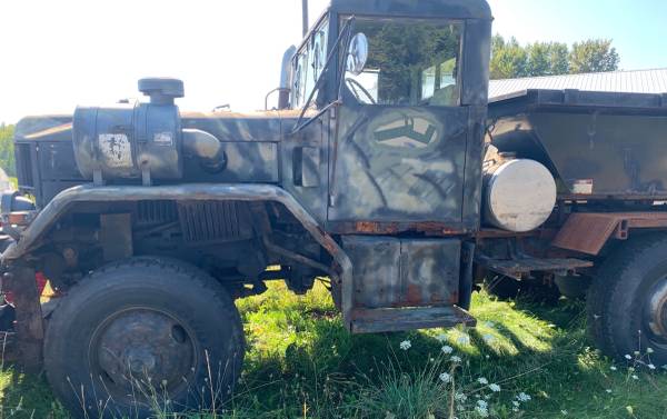 1970 Kaiser Jeep M81 5 ton with 10 foot boss V-plow for sale in Lake Leelanau, MI