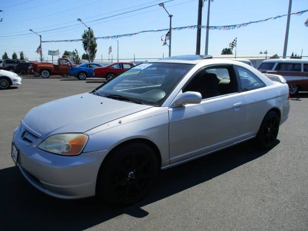 2001 HONDA CIVIC EX COUPE - - by dealer - vehicle for sale in Longview, OR – photo 9