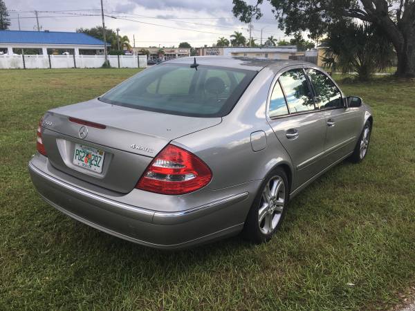 2005 MERCEDES E500 WITH NAV for sale in Lake Worth, FL – photo 4