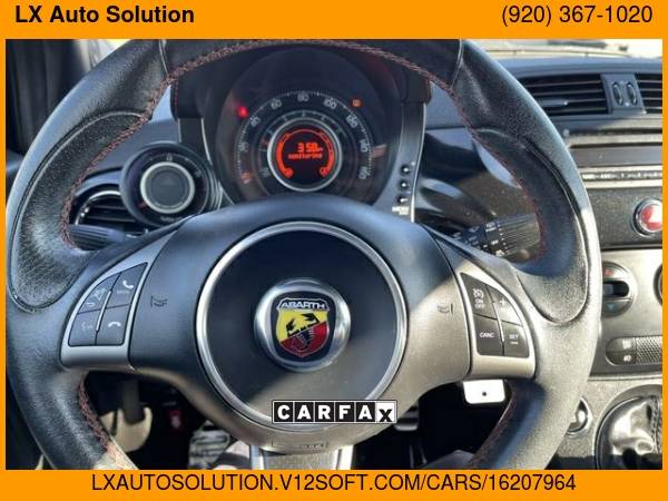 2012 FIAT 500 Abarth Hatchback 2D - - by dealer for sale in Green Bay, WI – photo 16