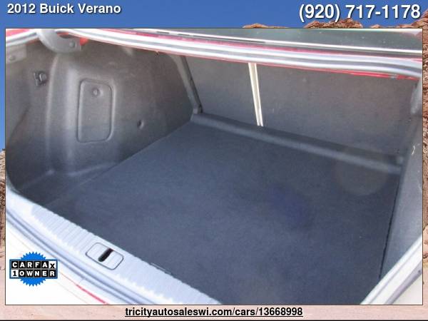 2012 BUICK VERANO LEATHER GROUP 4DR SEDAN Family owned since 1971 -... for sale in MENASHA, WI – photo 22