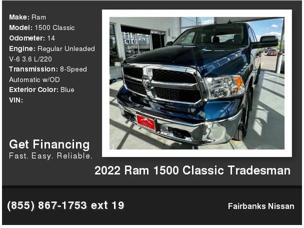 2022 Ram 1500 Classic Tradesman - - by dealer for sale in Fairbanks, AK