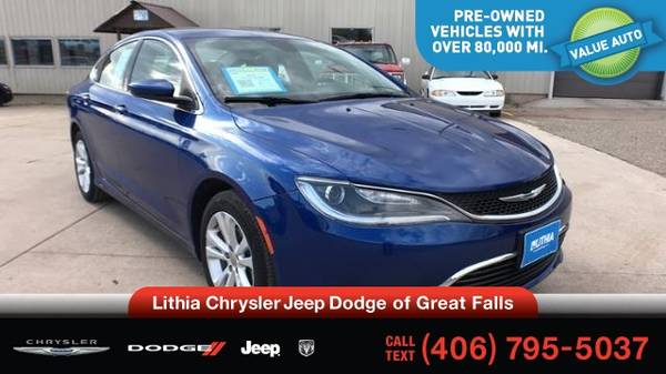 2016 Chrysler 200 4dr Sdn Limited FWD for sale in Great Falls, MT