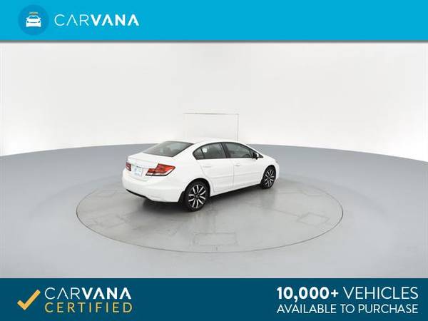 2014 Honda Civic EX-L Sedan 4D sedan White - FINANCE ONLINE for sale in Indianapolis, IN – photo 11