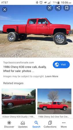 Crew cab square body dually for sale in Knox, IN – photo 9