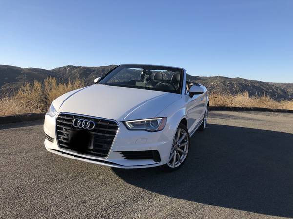 Audi A3 convertible white 2016 - cars & trucks - by owner - vehicle... for sale in Escondido, CA – photo 7