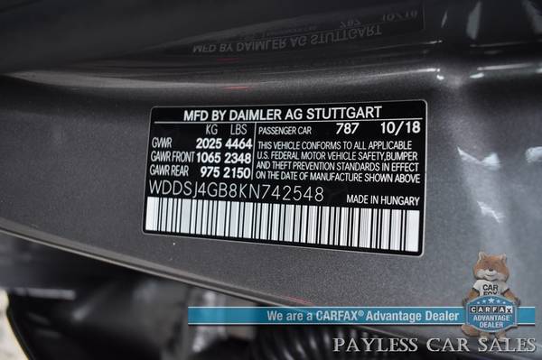 2019 Mercedes-Benz CLA 250 AWD/Premium Pkg/Htd Leather Seats for sale in Wasilla, AK – photo 24