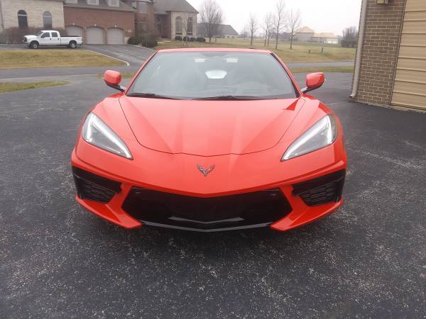 New 2020 Chevy Corvette Convertible, 90Miles, LT2, Red w/Black Int for sale in Midlothian, IL – photo 3