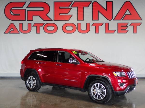 2015 Jeep Grand Cherokee 4x4 Limited 4dr SUV, Red for sale in Gretna, NE