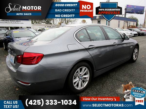 2015 BMW 5 Series 528iSedan 528 iSedan 528-iSedan FOR ONLY $400/mo!... for sale in Lynnwood, WA – photo 3