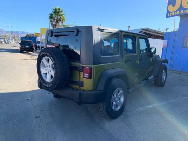 2007 JEEP WRANGLER JKU 2 W/D CLEAN TITLE RESCUE GREEN ALL OEM for sale in Burbank, CA – photo 4