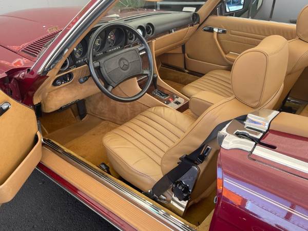 1986 Mercedes-Benz 560-Class 560 SL Stock A1338 for sale in Los Angeles, CA – photo 21