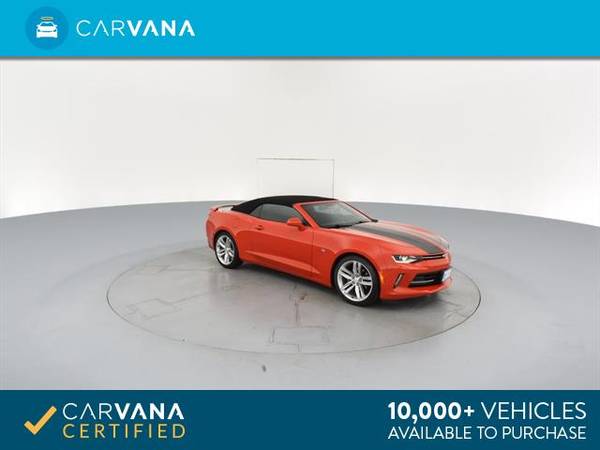 2017 Chevy Chevrolet Camaro LT Convertible 2D Convertible RED - for sale in Atlanta, FL – photo 9