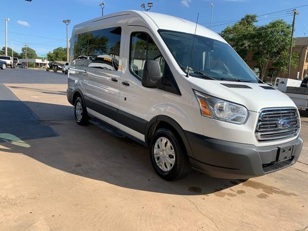 2015 Ford Transit 150 Wagon Med. Roof XL w/Sliding Pass. 130-in. WB for sale in Claremore, OK – photo 4