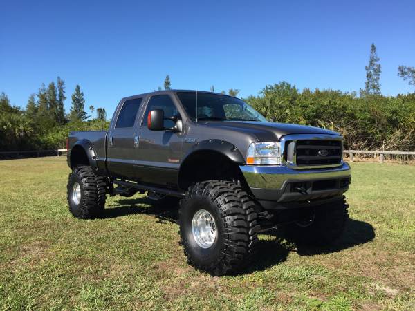 2004 Ford F350 Lariat 4x4 Crew Cab "LIFTED OLD SCHOOL" for sale in Venice, FL – photo 9