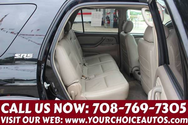 2007 *TOYOTA *SEQUOIA *SR5 1OWNER LEATHER SUNROOF CD KEYLES 286702 for sale in posen, IL – photo 13