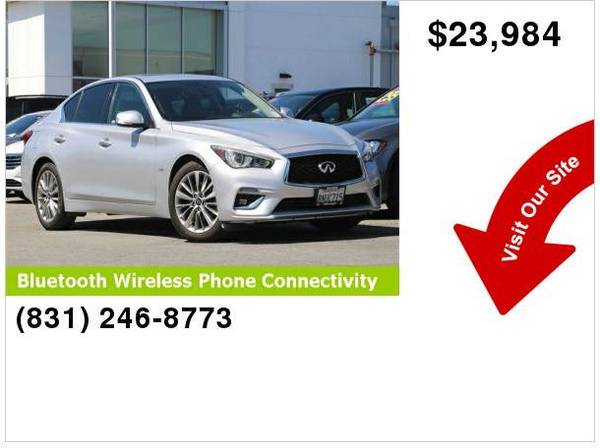 2018 INFINITI Q50 3 0t LUXE - Lower Price - - by for sale in Seaside, CA
