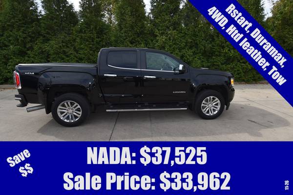 2018 GMC CANYON 4WD SLT A2060A - cars & trucks - by dealer - vehicle... for sale in Morton, IL