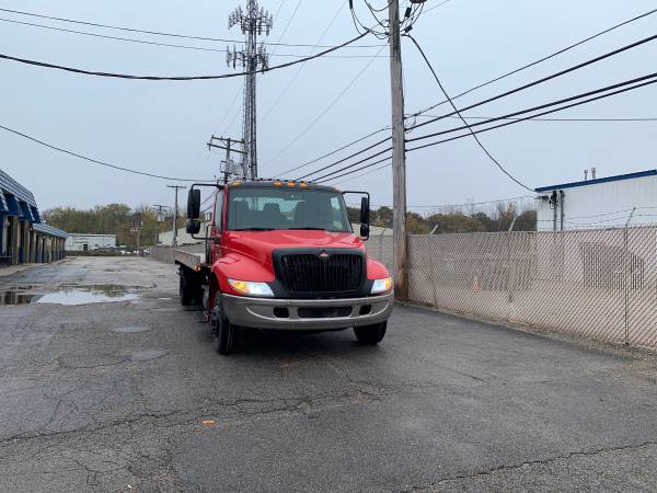 2002 INTERNATIONAL 4300 Tow Truck Flat Bed Tow Truck - cars & trucks... for sale in Lake Bluff, IL – photo 2