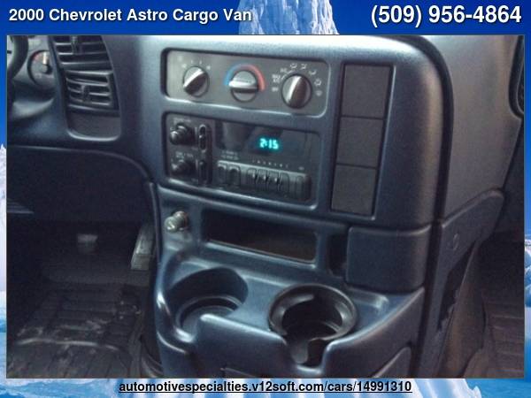 2000 Chevrolet Astro Cargo Van 2WD - - by dealer for sale in Spokane, MT – photo 12