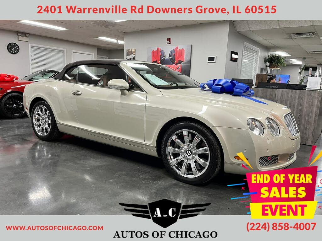 2008 Bentley Continental GTC W12 AWD for sale in Downers Grove, IL – photo 3