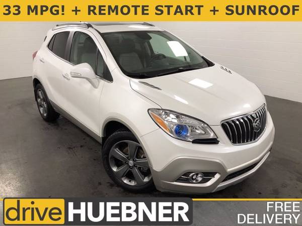 2014 Buick Encore White Pearl Tricoat Great price! for sale in Carrollton, OH