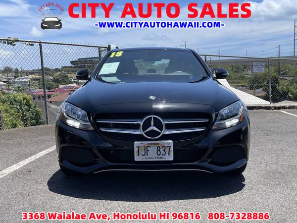 CITY AUTO SALES 2018 Mercedes-Benz C-Class C 300 Sedan 4D for sale in Honolulu, HI – photo 2