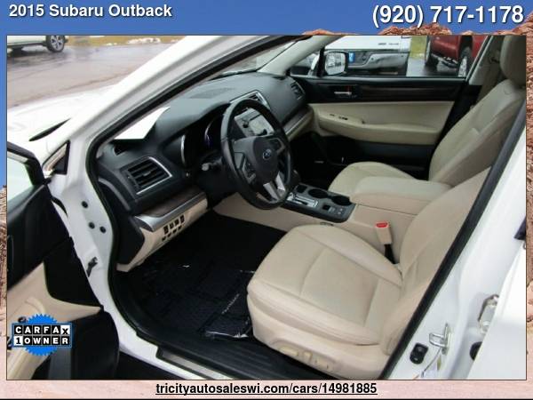 2015 SUBARU OUTBACK 2 5I LIMITED AWD 4DR WAGON Family owned since for sale in MENASHA, WI – photo 11