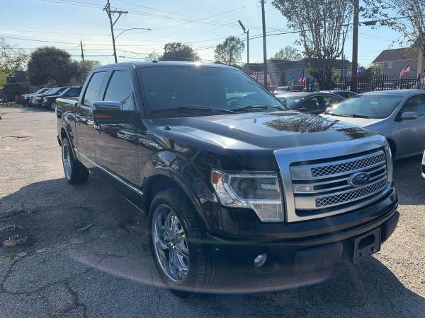 2013 Ford F-150 F150 F 150 Platinum 4x2 4dr SuperCrew Styleside 5.5... for sale in Houston, TX – photo 2