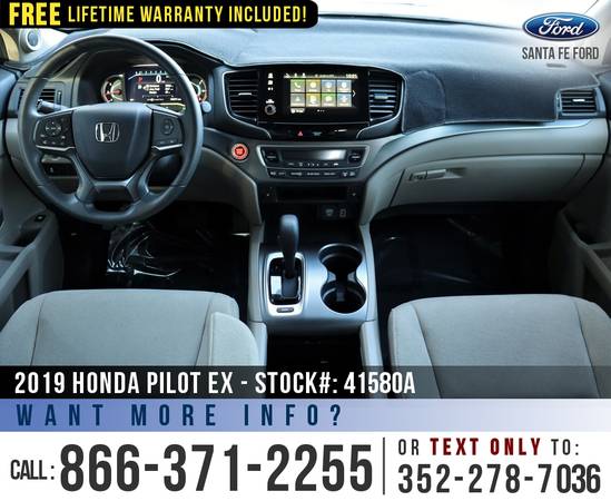 2019 Honda Pilot EX Touchscreen - Push to Start - Seats 8 for sale in Alachua, FL – photo 14