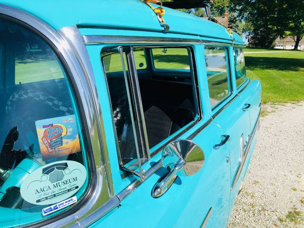 1955 *Chevrolet* *Bel Air* *Beauville Wagon* TEAL for sale in Cicero, IN – photo 16