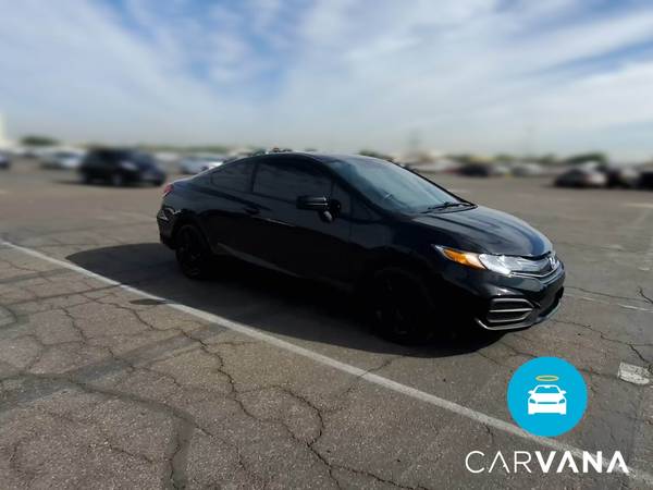 2014 Honda Civic LX Coupe 2D coupe Black - FINANCE ONLINE - cars &... for sale in Denver , CO – photo 15