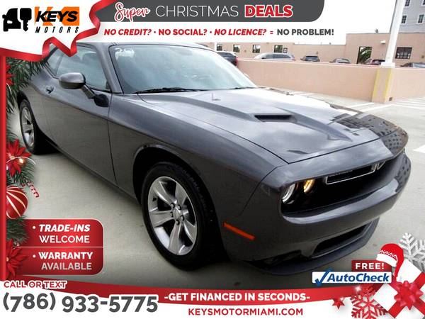 2016 Dodge Challenger SXT FOR ONLY $344/mo! - cars & trucks - by... for sale in Miami, FL – photo 8