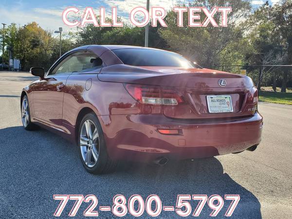 Rare Find 2012 LEXUS IS 250 C Convertible - LOW MILES - cars & for sale in Fort Pierce, FL – photo 5