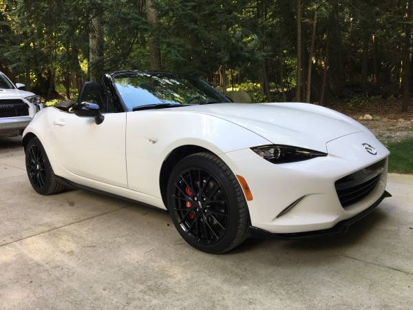 2017 Miata MX-5 CLUB Perfect One Owner with ONLY 2350 miles for sale in Omena, MI