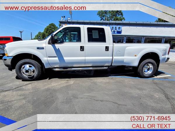 2002 FORD F350 CREW CAB 7 3L DIESEL 4WD DUALLY - - by for sale in Auburn , CA – photo 2