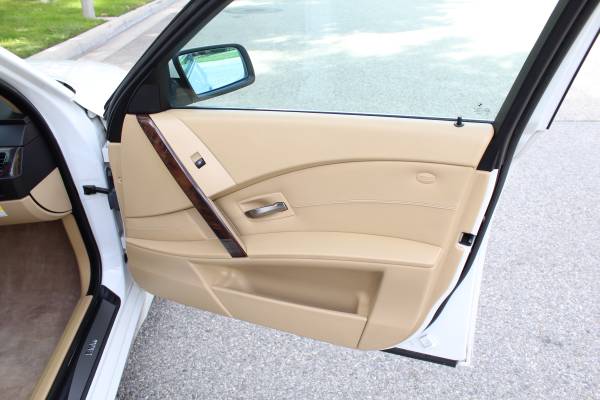 2005 BMW 525i E60 Alpine White Tan Leather Clean Title Smogged for sale in Covina, CA – photo 17