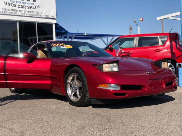 CHEVROLET CORVETTE 2004 RED - cars & trucks - by dealer - vehicle... for sale in El Paso, TX – photo 5