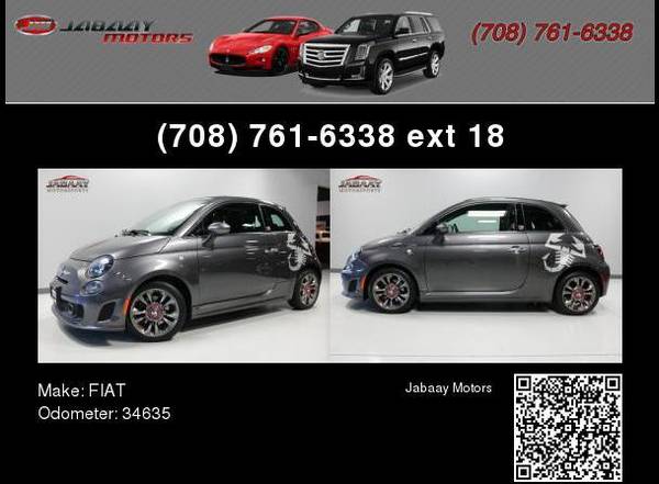 2014 FIAT 500c GQ Edition for sale in Merrillville , IN