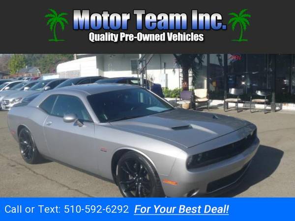 2015 Dodge Challenger R/T Plus Silver GOOD OR BAD CREDIT! for sale in Hayward, CA