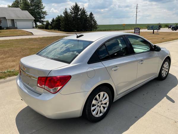 Silver 2015 Chevy Cruze LS (113, 000 Miles) - - by for sale in Dallas Center, IA – photo 7