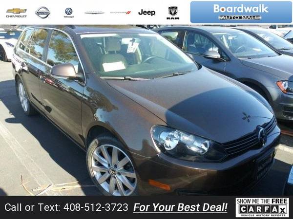 2014 VW Volkswagen Jetta SportWagen 2.0L TDI hatchback Toffee Brown for sale in Redwood City, CA