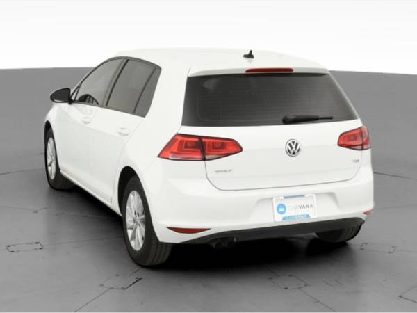 2017 VW Volkswagen Golf TSI S Hatchback Sedan 4D sedan White -... for sale in West Palm Beach, FL – photo 8