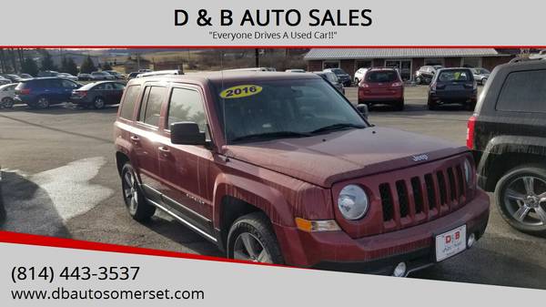 2016 Jeep Patriot High Altitude 4x4 4dr SUV - cars & trucks - by... for sale in Somerset, MD