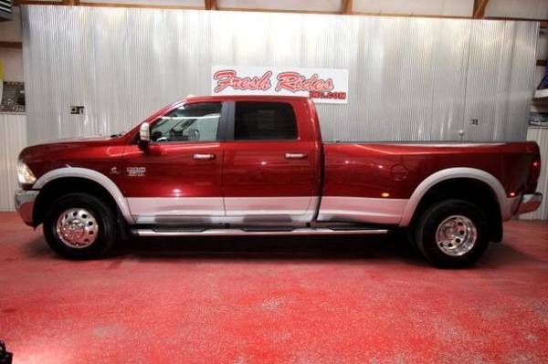 2012 RAM 3500 Laramie Crew Cab LWB 4WD DRW - GET APPROVED!! - cars &... for sale in Evans, SD