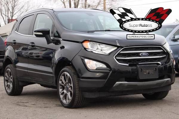 2018 Ford EcoSport Titanium AWD, Damaged, Repairable, Salvage for sale in Salt Lake City, UT – photo 7