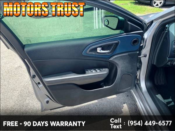 2015 Chrysler 200 4dr Sdn S FWD 90 Days Car Warranty for sale in Miami, FL – photo 9