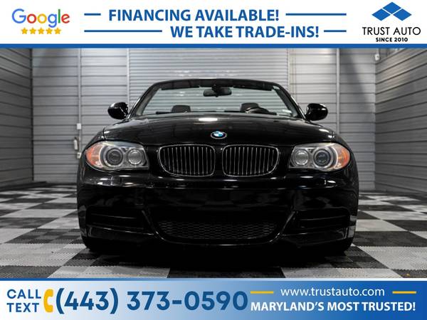 2011 BMW 1 Series 135i Soft-Top Convertible wPremium Pkg - cars & for sale in Sykesville, MD – photo 3